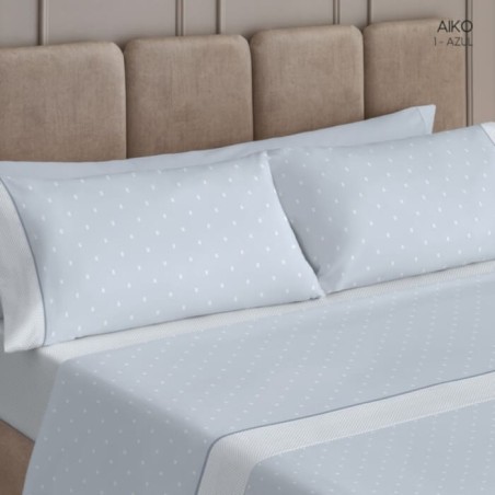 Juego de Sábanas Aiko Azul Dart Luxe