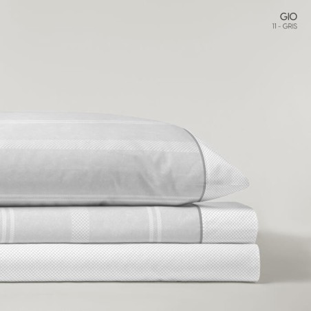 Juego de Sábanas Gio Gris Dart Luxe