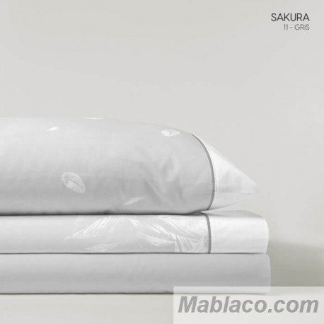 Juego de Sábanas Sakura Gris Dart Luxe