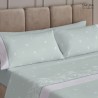 Juego de Sábanas Sakura Menta Dart Luxe