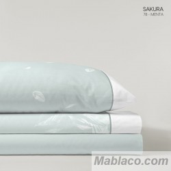 Juego de Sábanas Sakura Menta Dart Luxe