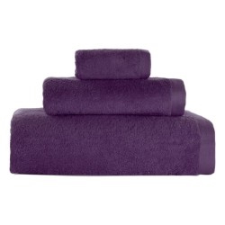 Toallas 600 gr 100% Algodón Berenjena Alfa Abecé