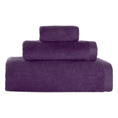 Toallas 600 gr 100% Algodón Berenjena Alfa Abecé