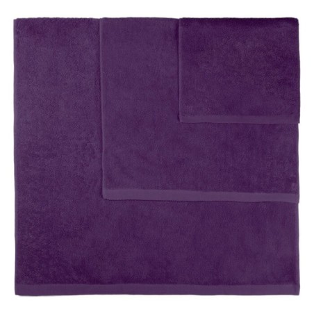 Toallas 600 gr 100% Algodón Berenjena Alfa Abecé