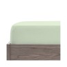 Juego de Sábanas Franela de Algodón Lisa Verde Estelia Juego de Sábanas Franela de Algodón Lisa Verde Estelia