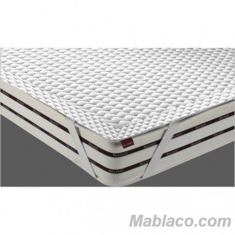 Topper Viscoelástica Visco Carbono Belnou 4 cm