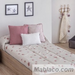 Saco Nórdico Destello Rosa Infantil Confecciones Paula