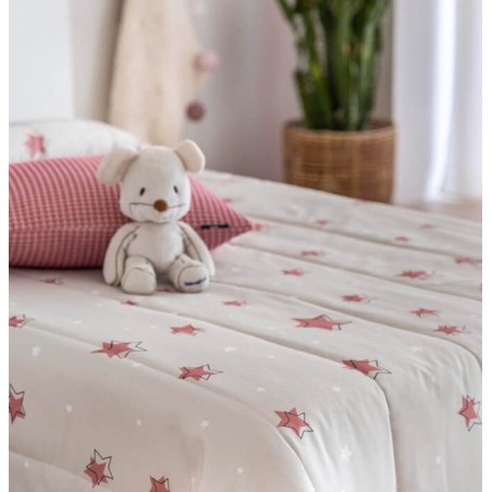 Saco Nórdico Destello Rosa Infantil Confecciones Paula