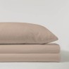 Juego de Sábanas Liso Avellana Serena Juego de Sábanas Liso Avellana Serena
