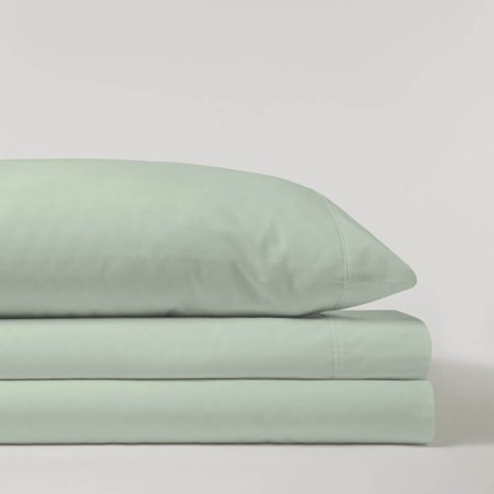 Juego de Sábanas Liso Menta Serena