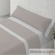 Juego de Sábanas Cibeles Beige 100% Algodón Paduana