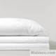 Juego de Sábanas Liso Blanco Serena