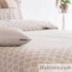 Colcha Jacquard Reversible Caños Beige