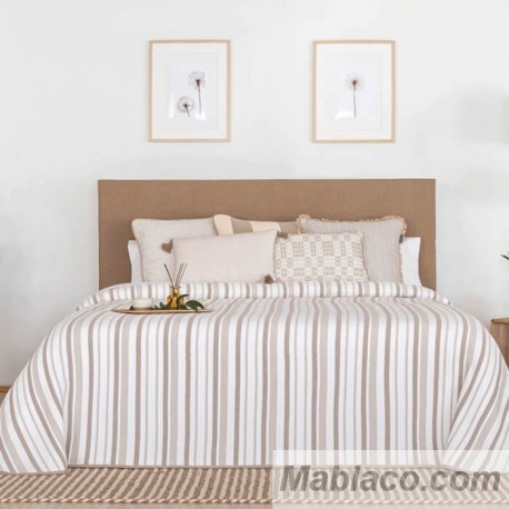 Colcha Jacquard Lances Beige