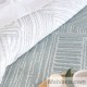 Colcha Jacquard Reversible Roche Turquesa Confecciones Paula