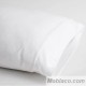 Funda de Almohada Lisas Punto Camiseta Jersey Blanco
