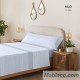 Juego de Sábanas Nilo Azul 100% Algodón Serena Cotton Luxe
