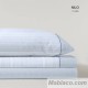 Juego de Sábanas Nilo Azul 100% Algodón Serena Cotton Luxe