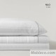 Juego de Sábanas Nilo Gris 100% Algodón Serena Cotton Luxe