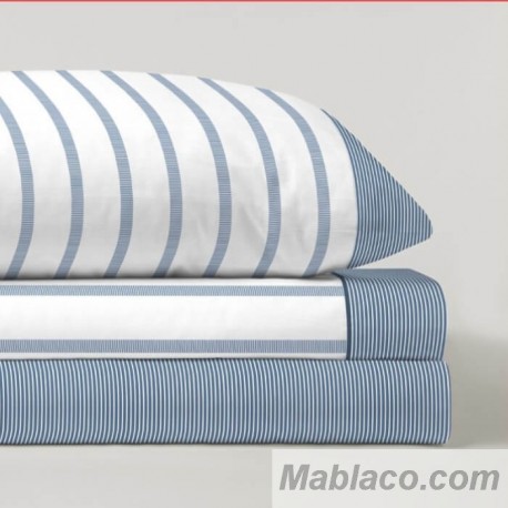 Juego de Sábanas Lauren Marino 100% Algodón Serena Cotton Luxe