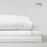 Juego de Sábanas Kanda Gris 100% Algodón Serena Cotton Luxe