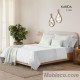 Juego de Sábanas Kanda Gris 100% Algodón Serena Cotton Luxe