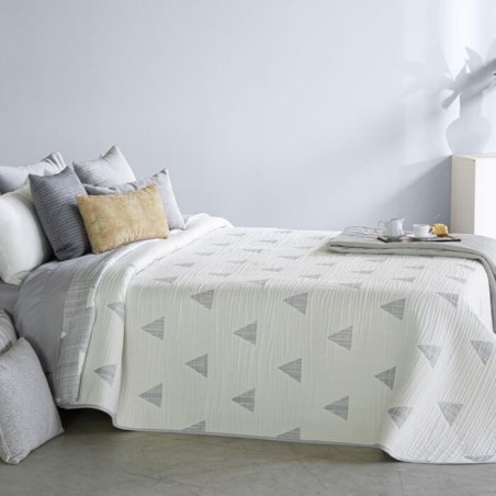 Colcha Jacquard Styles Gris Reig Marti Anverso