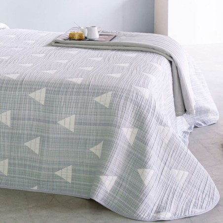 Colcha Jacquard Styles Gris Reig Marti Reverso