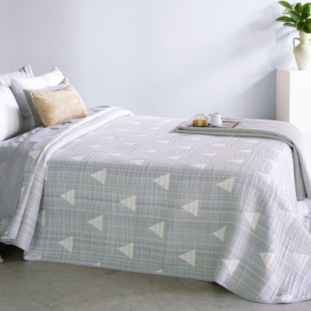 Colcha Jacquard Styles Gris Reig Marti Reverso