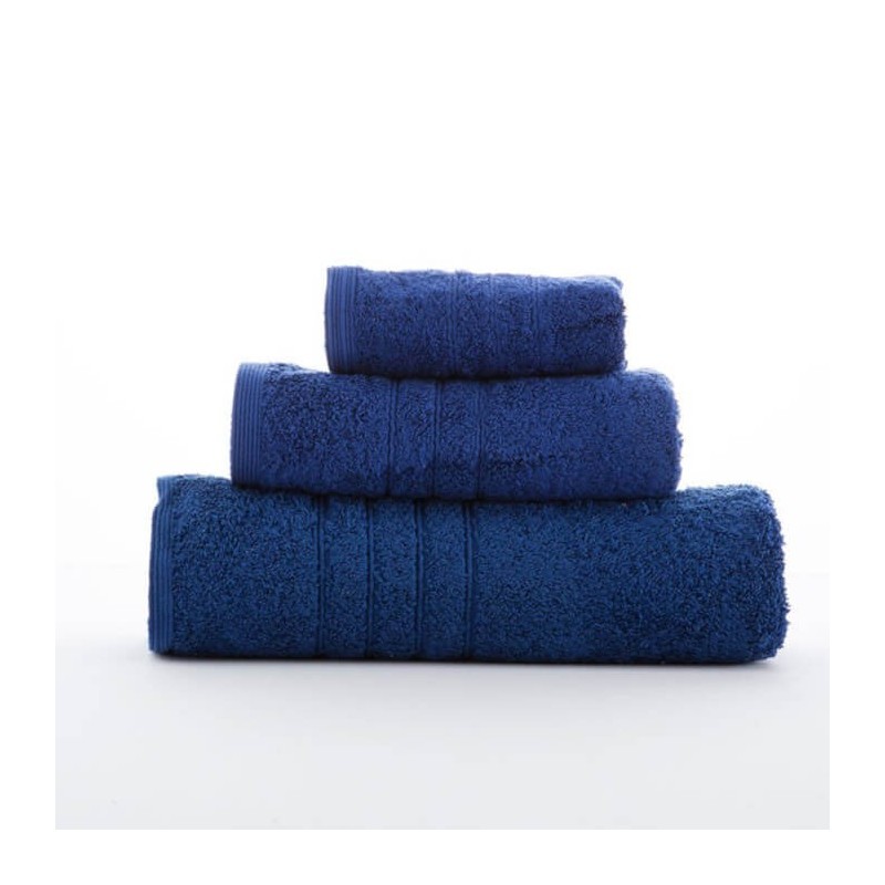 Toallas Lavabo 700gr 100% Algodón Egipcio 50x100 Azul Pacifico