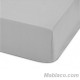 Sábana Bajera Gris Niebla 100% Algodón 200 hilos Royal