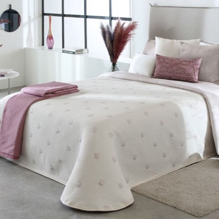 Colcha Jacquard Reversible Culkin Rosa Reig Marti