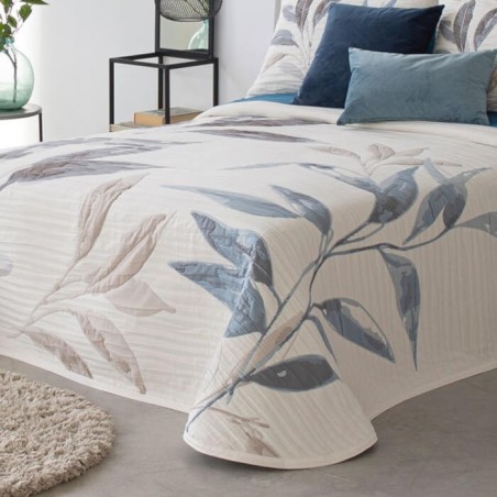 Colcha Jacquard Lamar Azul Reig Marti