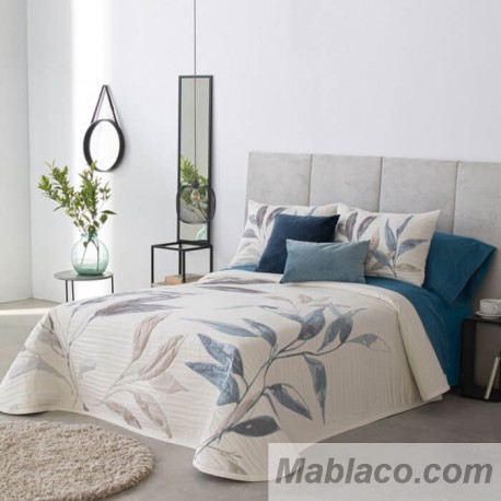 Colcha Jacquard Lamar Azul Reig Marti