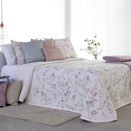 Colcha Jacquard Reversible Joplin Nude Reig Marti Anverso