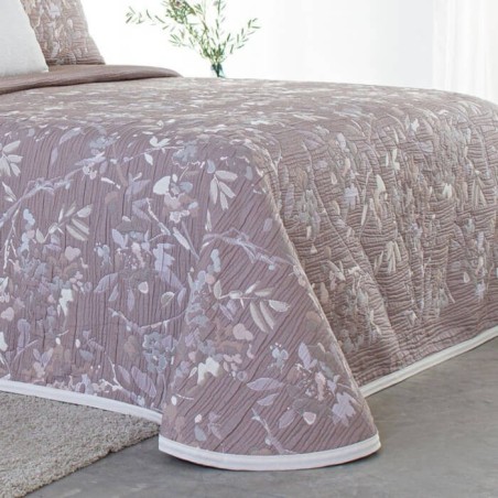 Colcha Jacquard Reversible Joplin Nude Reig Marti Reverso