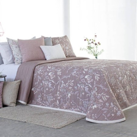 Colcha Jacquard Reversible Joplin Nude Reig Marti Reverso