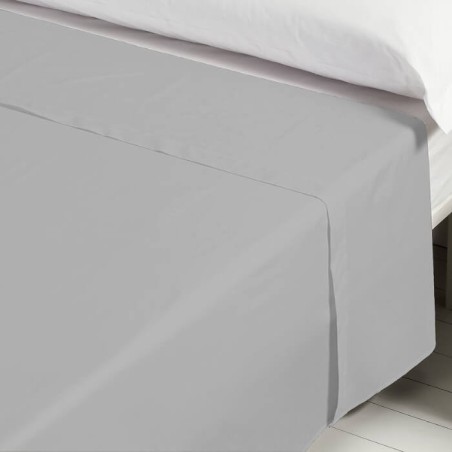 Sábana Encimera Gris Niebla 100% Algodón 200 hilos Royal 3 colores