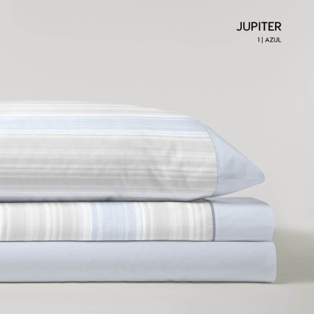 Juego de Sábanas Jupiter Azul Pasata