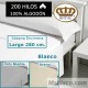 Sábana Encimera 100% Algodón 200 hilos Royal 3 colores Largo de Encimera 280 cm