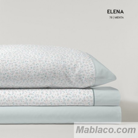 Juego de Sábanas Elena Menta Kabely