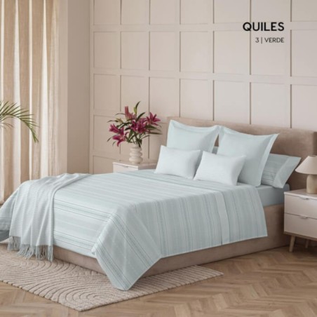 Juego de Sábanas Quiles Verde Kabely