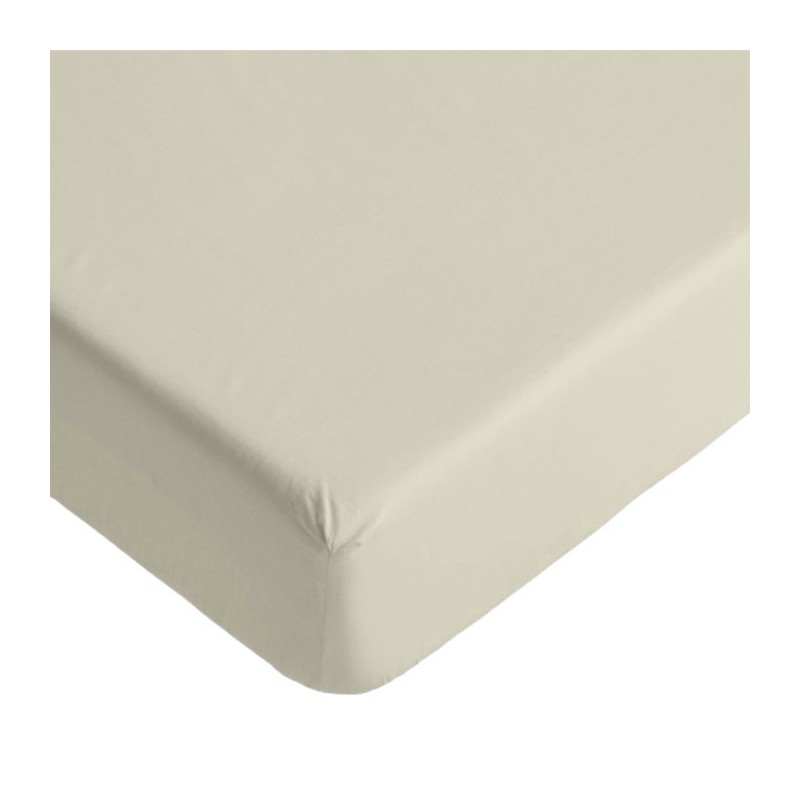 Sábana Bajera Arena Ajustable 100% Algodón 200 hilos Cama Articulada Gemelar Forma H Largo 190 cm y altura hasta 25 cm Royal