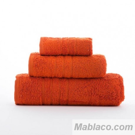 Toallas 700gr 100% Algodón Egipcio Omega ihome Mandarina