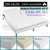 Sábana Bajera Cama Arituclada 100% Algodón 200 hilos Pantalón Forma V Largo 190 cm y altura hasta 25 cm Royal 3 colores Sábana Bajera Cama Arituclada 100% Algodón 200 hilos Pantalón Forma V Largo 190 cm y altura hasta 25 cm Royal 3 colores