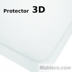 Protector de Colchón 3D Impermeable y Ultra Transpirable Cubrecolchón Belnou