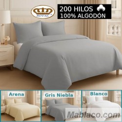 Funda Nórdica Cuna Bebé 100% Algodón 200 hilos Royal 1 pieza en 3 colores a elegir