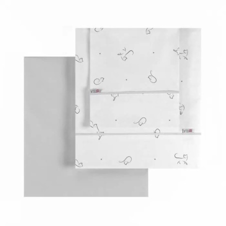 Juego de Sábanas Misi Perla Estela 100% Algodón Estela