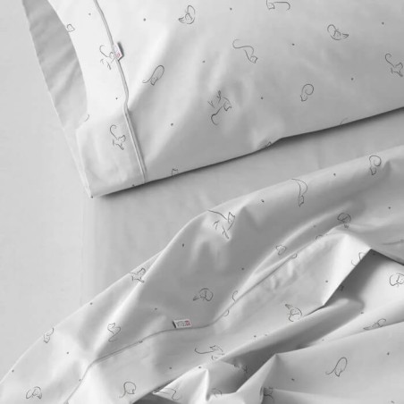 Juego de Sábanas Misi Perla Estela 100% Algodón Estela