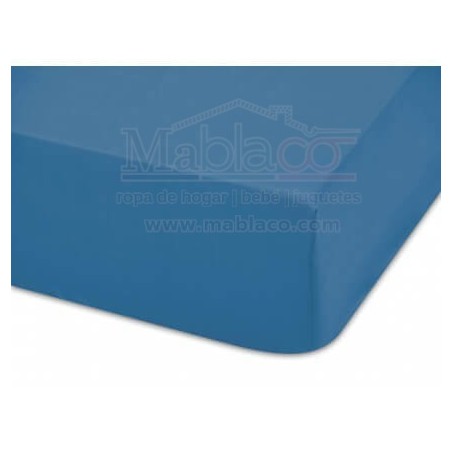 Sábanas Bajeras Lisas Cobalto Abece